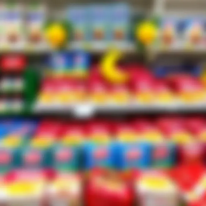 Ramazan Kolisi Display at A101 Store A101 store displaying Ramazan Kolisi packages