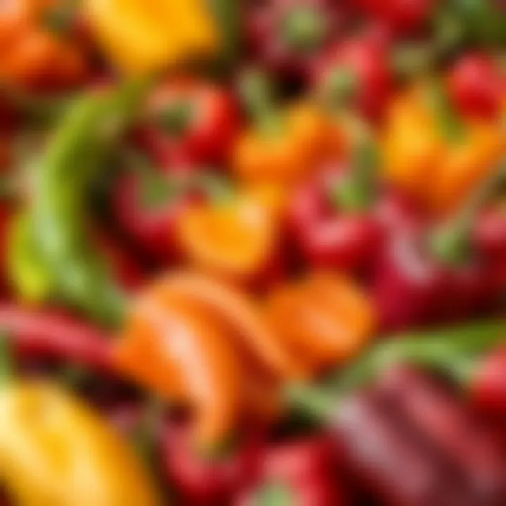 Quality Variations in Chili Peppers An assortment of chili pepper varieties highlighting their quality and attributes.