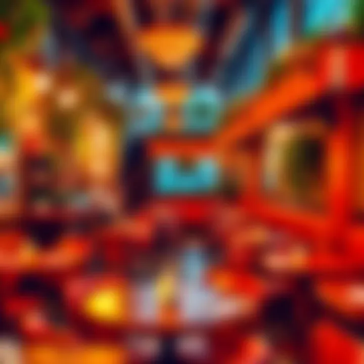 Cozy ambiance of a popular Alsancak cafe