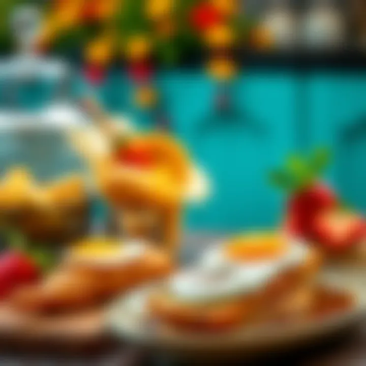 Gourmet breakfast dishes from Alsancak