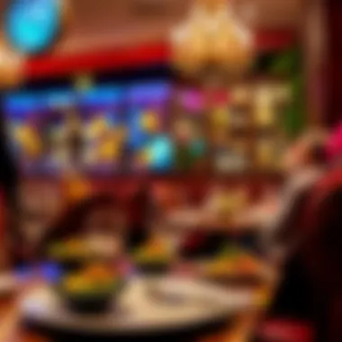 A cozy, elegant restaurant ambiance showcasing local culinary delights