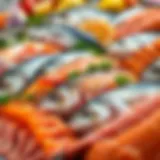 Beautiful selection of seasonal fish