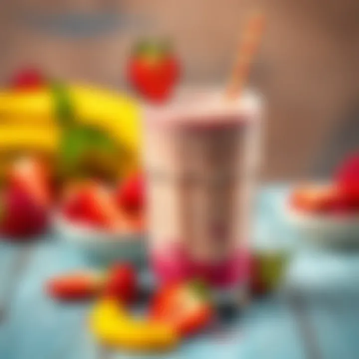 Baby-Friendly Smoothie Delightful smoothie made especially for little ones