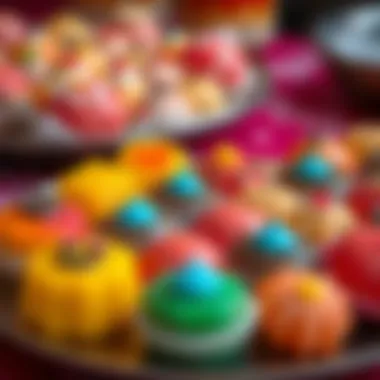 Traditional Sweets for Berat Kandili Gathering Traditional sweets served for Berat Kandili gathering