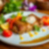 A beautifully plated dish of Bursa Uludağ Kebap showcasing its rich flavors and textures