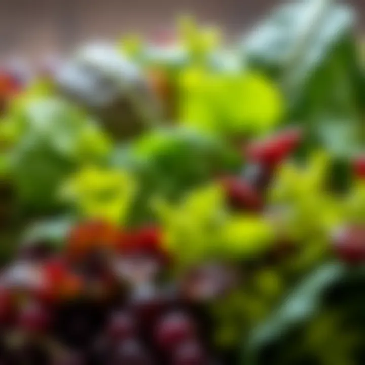 Leafy Greens for Optimal Health Fresh leafy greens loaded with nutrients