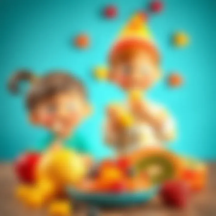 Delightful Healthy Snacks for Kids Children enjoying nutritious snacks
