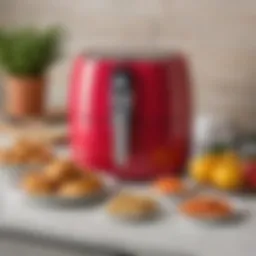 Cosori Airfryer in a vibrant kitchen setting