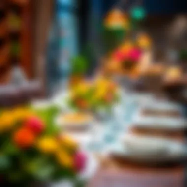 Setting the Scene for Culinary Excellence An elegant table setting for a special dining occasion