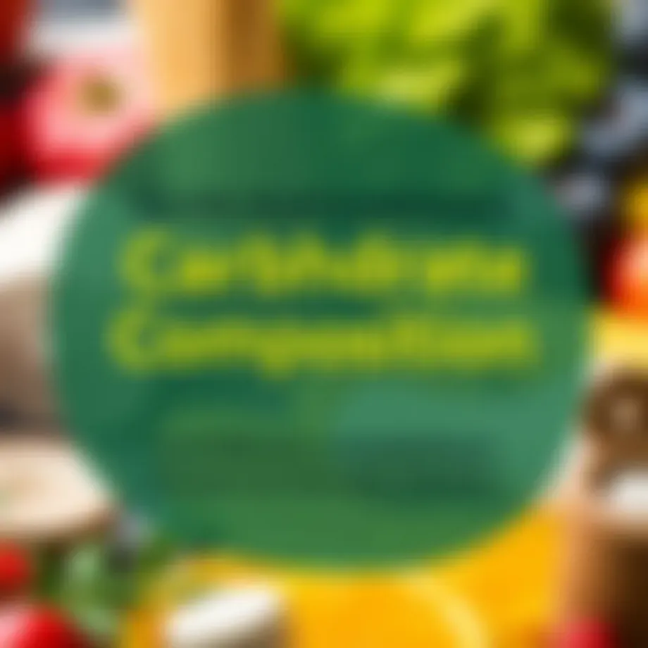 Nutritional breakdown of carbohydrates