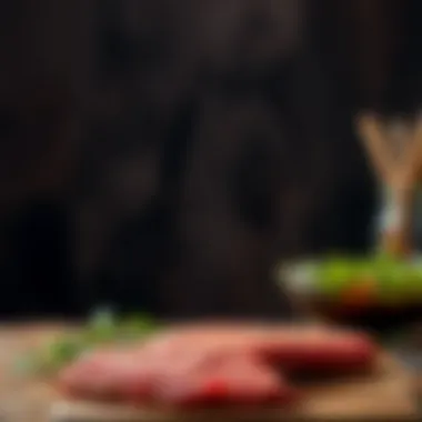 Red Meat: Essential Iron Source Red meat providing essential iron