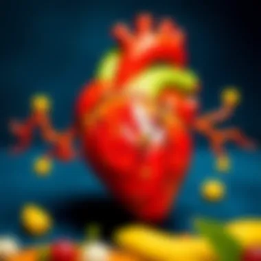 Impact of Vitamin D K2 on Heart Health Visual representation of heart health influenced by Vitamin D K2