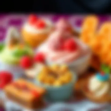 Irresistible Dessert Choices for Iftar A delectable dessert platter featuring traditional sweets