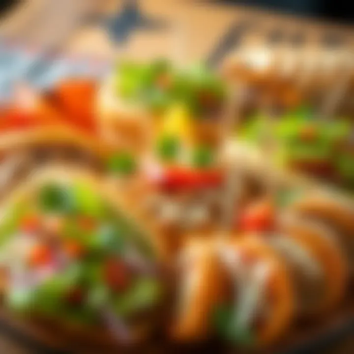 A Fusion of Flavors: Exploring Different Styles of Döner Sandwiches A beautifully arranged platter featuring different styles of döner