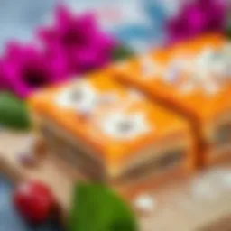 Traditional Turkish baklava layered with thin pastry