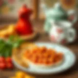 A traditional English breakfast showcasing baked beans as a central element