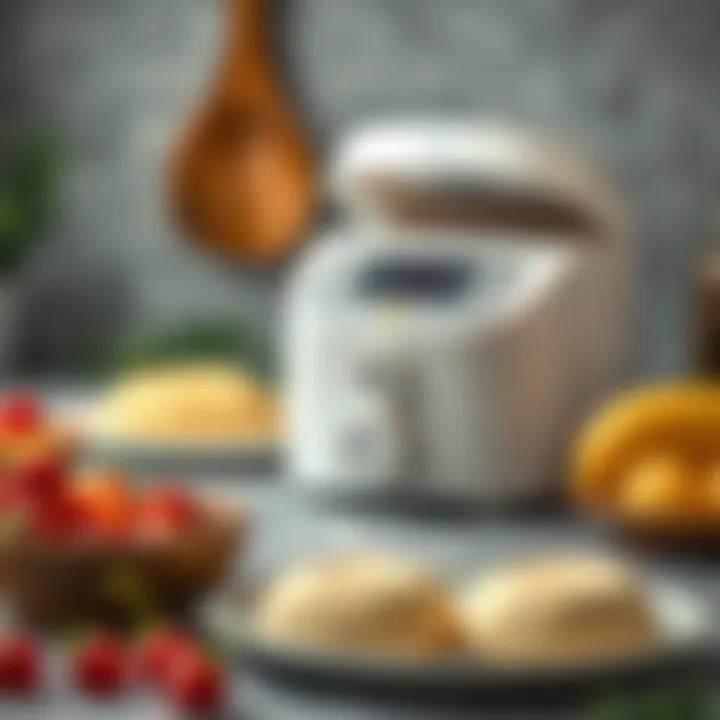 User-friendly controls of home dough machines