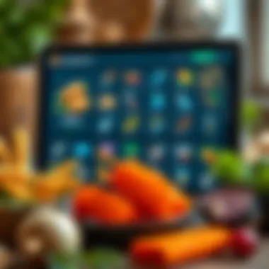 An engaging digital interface displaying various culinary tools and resources available on YemekRuhu.