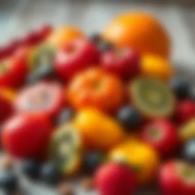 Fruits: Delicious Sources of Folic Acid Assorted fruits providing essential vitamins