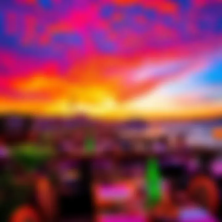 Stunning Sunset Over Galata Breathtaking sunset view from a Galata fish restaurant