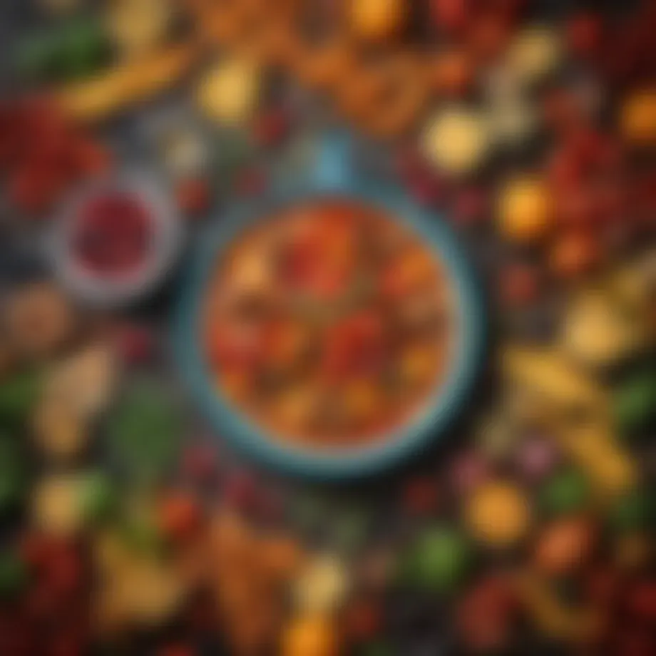 A variety of foods known to cause gas