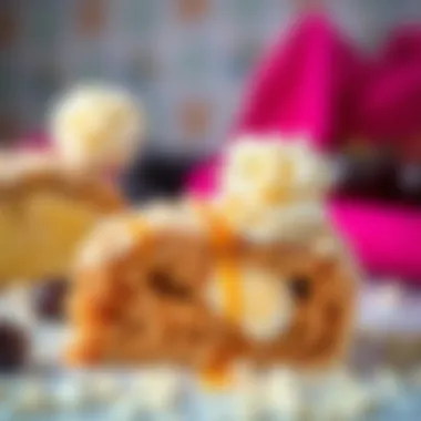 Rich Texture: The Essence of Health and Flavor A close-up of the dessert showcasing its rich texture.