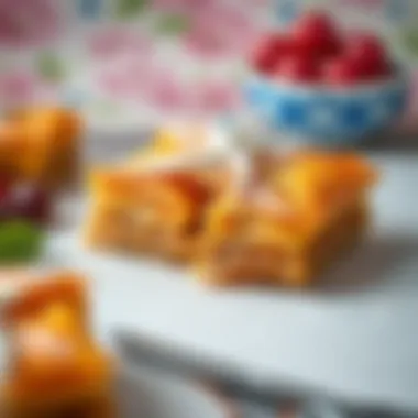 Freshly Baked Baklava Golden, baked baklava fresh from the oven