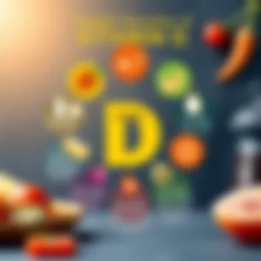 Health Benefits of Vitamin D Diagram explaining the health benefits of adequate vitamin D intake