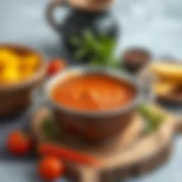 Delicious Iskender sauce in a traditional dish