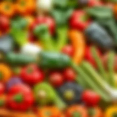 Variety of Vegetables Packed with Vitamin K An assortment of vegetables high in vitamin K