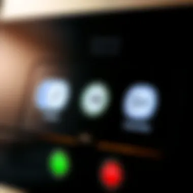 Control Panel Features of Karaca Air Pro Cook XXL Close-up of the control panel showcasing features