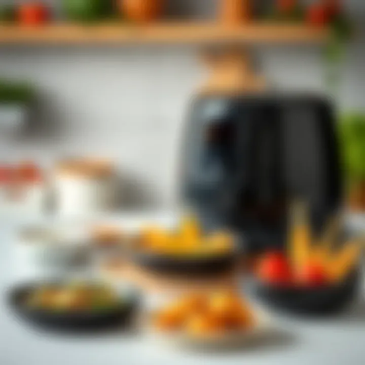 Healthy Meal Made with Karaca Air Pro Cook XXL Healthy meal prepared using the air fryer technology