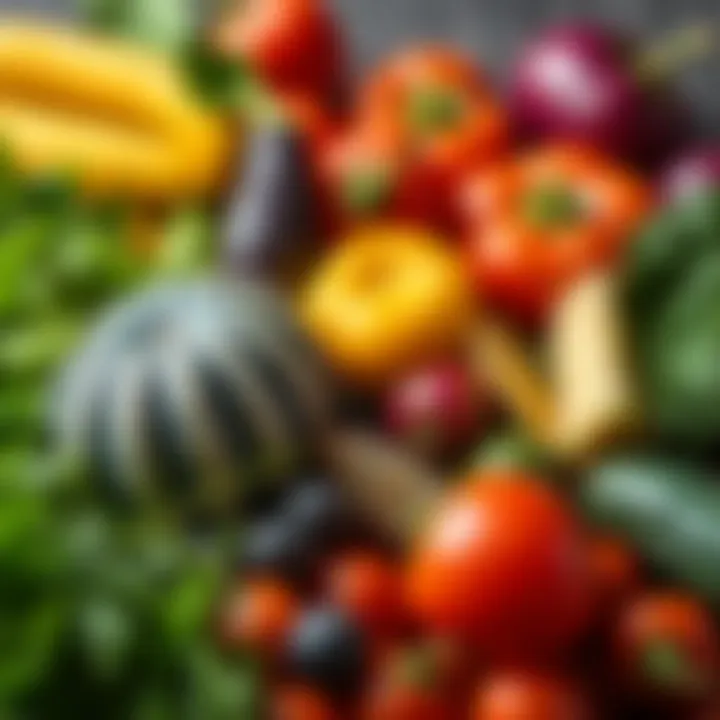 Healthy Alternatives for COPD Diet Fresh vegetables and fruits as healthy alternatives for COPD diet
