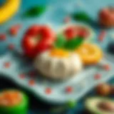 A visual representation of unhealthy foods to avoid for COPD patients