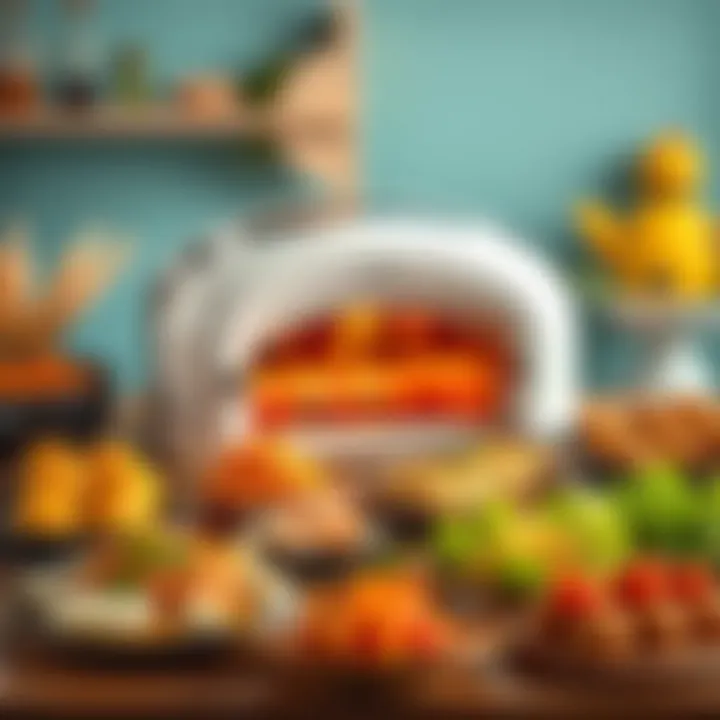 Culinary Creations with Kumtel Oven An array of delicious dishes made using Kumtel oven