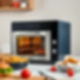 Kumtel oven showcasing its sleek design and features