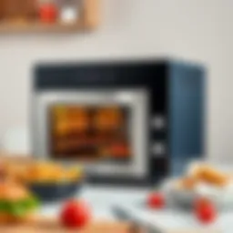 Kumtel oven showcasing its sleek design and features