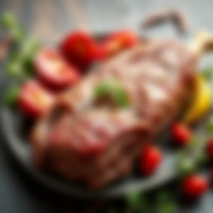 Nutritional Benefits of Lamb Liver Nutritional information about lamb liver in a stylish layout