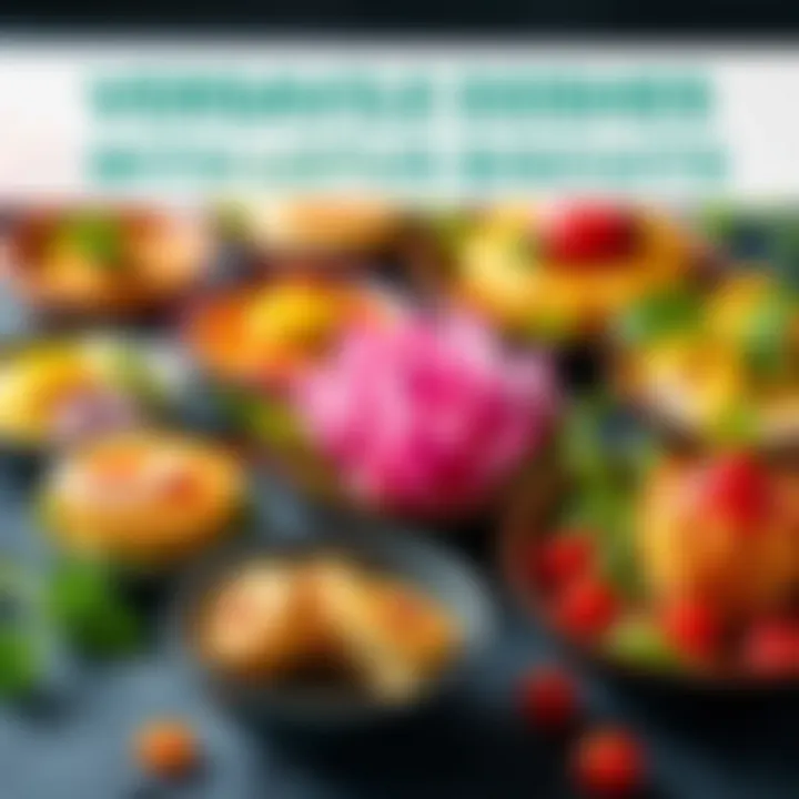 Versatile Dishes with Lotus Biscuits Various dishes made with Lotus biscuits, highlighting versatility