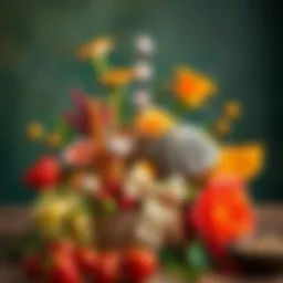 Thoughtful gift arrangement for mothers