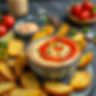 Healthy dips and sauces for finger potatoes