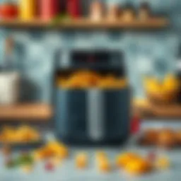 Philips XXL fryer showcasing its sleek design