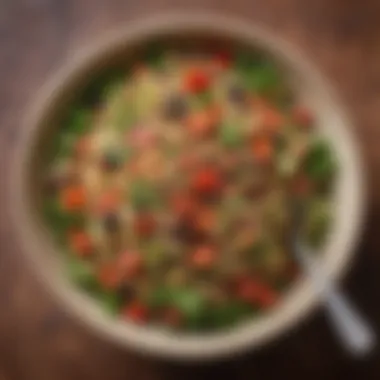 Quinoa Salad with Metabolism Stimulants Delicious quinoa salad loaded with ingredients that stimulate metabolism