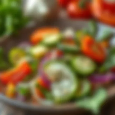 Nutritional Insights Nutritional benefits of raw zucchini salad