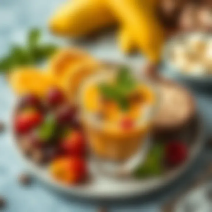 Hydration in Sahur Delicious sahur spread with a focus on hydration