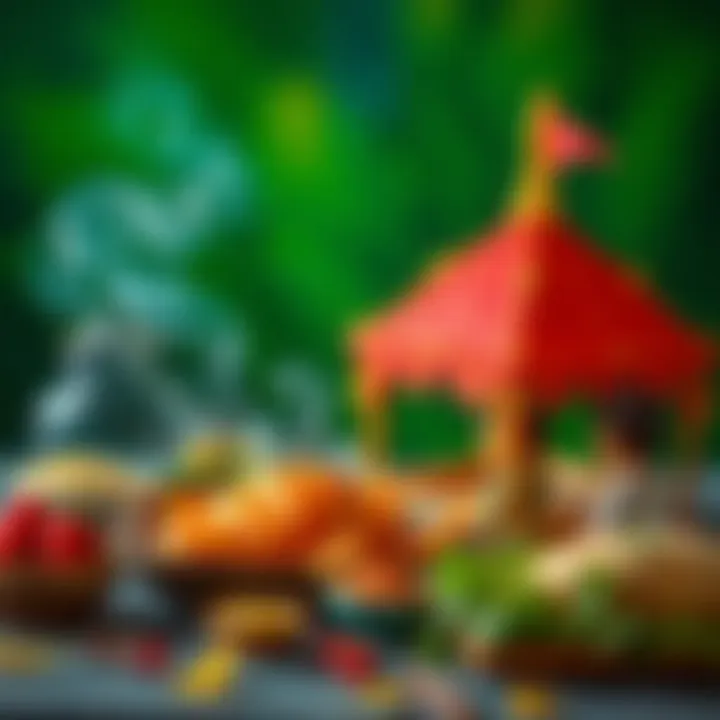 Artistic depiction of Eid al-Adha rituals