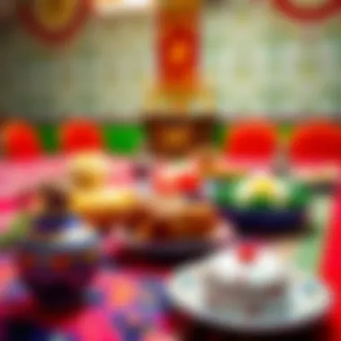 Traditional setting for Eid al-Adha prayers