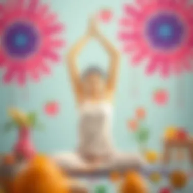 Yoga for Stress Relief An individual practicing yoga for stress relief