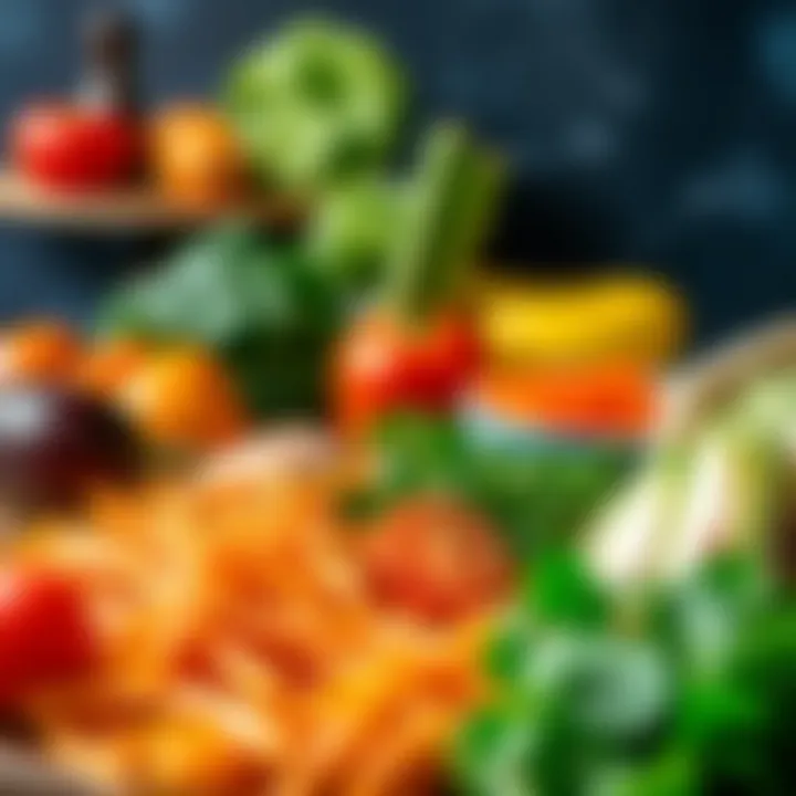 Fresh Ingredients for Sos Döner A vibrant spread of fresh ingredients for sos döner