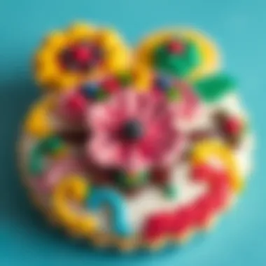 Intricate Icing: Elevating Pastry Aesthetics Intricate icing designs on pastries